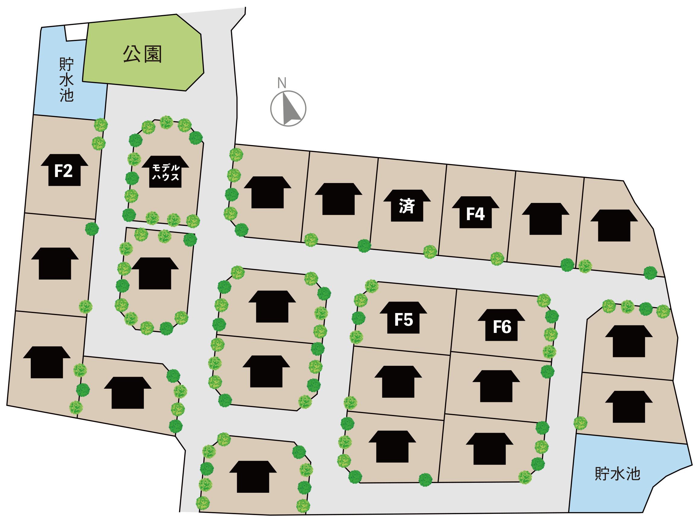 販売区画図