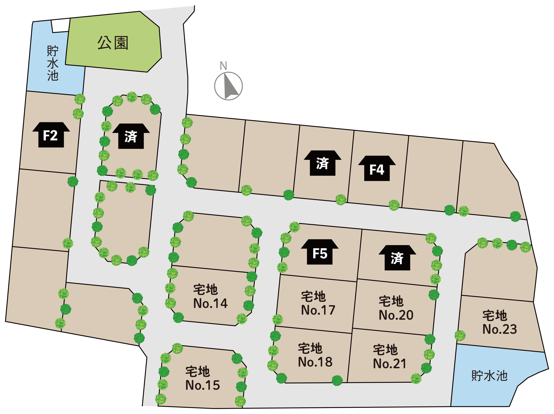 販売区画図