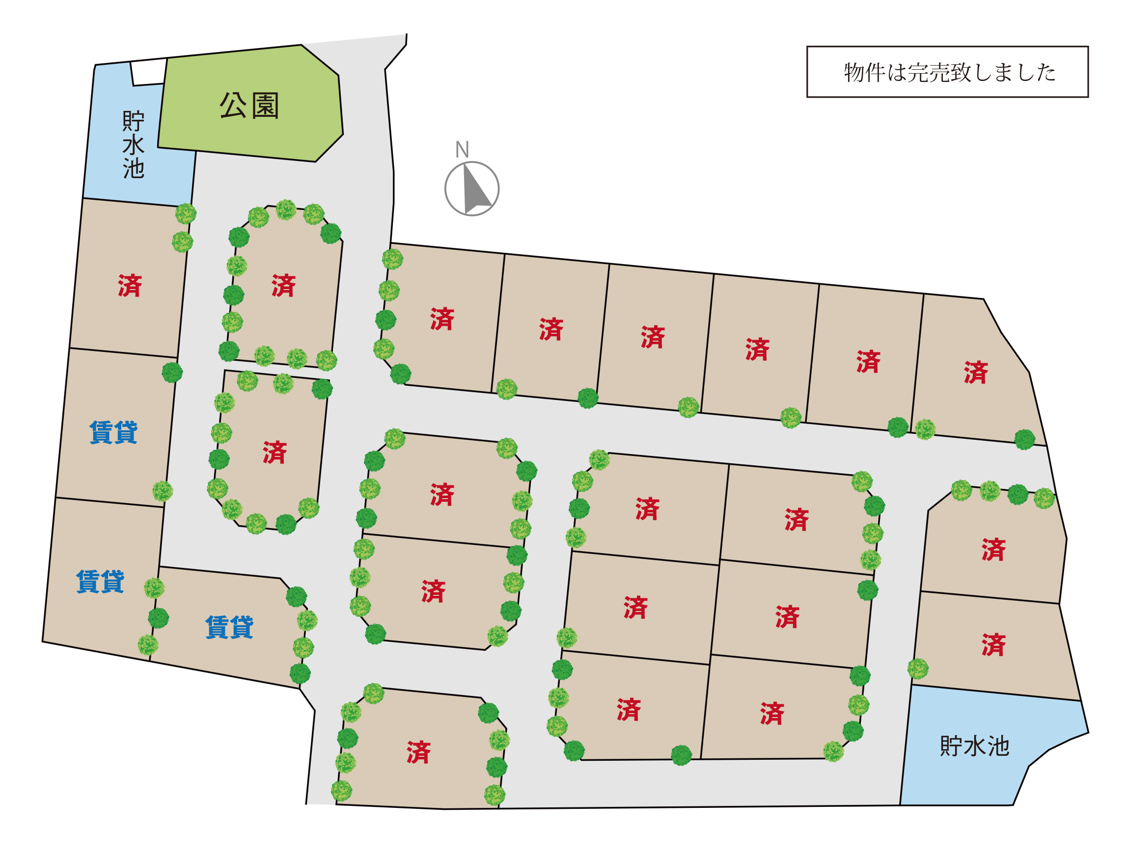 販売区画図