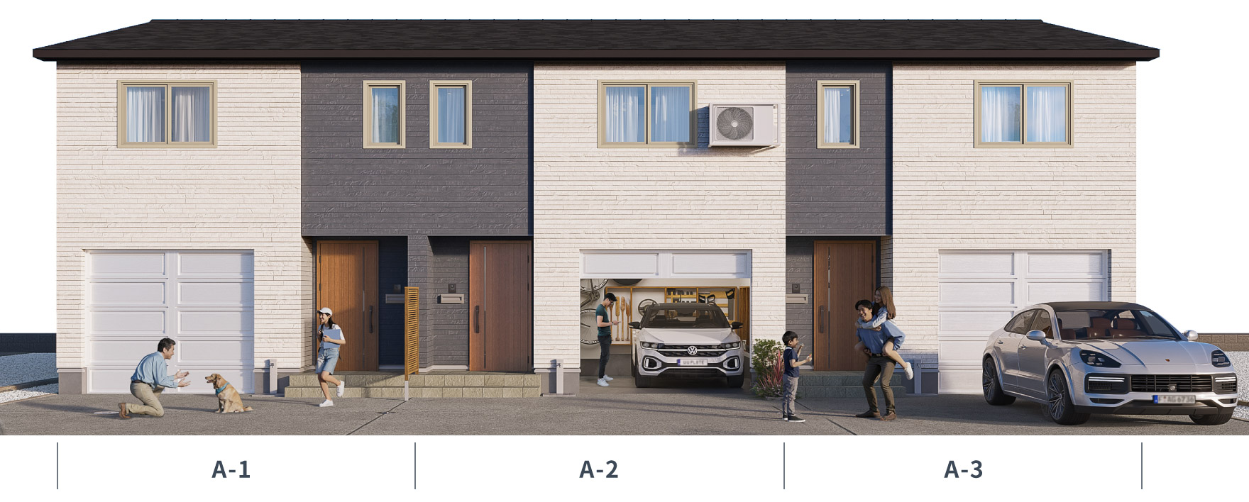 スターティングホーム上袋A棟外観