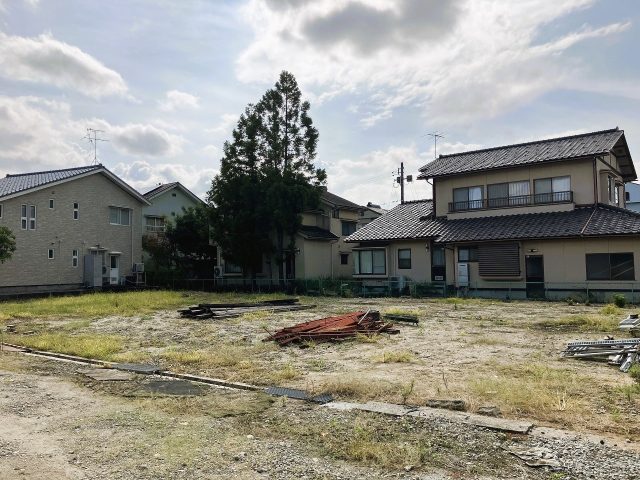 売地｜富山市金代　敷地面積134坪！富山市金代の閑静な住宅地・藤ノ木小学校まで約1ｋｍのサムネイル画像