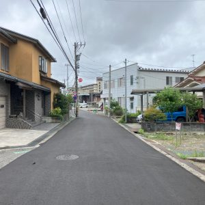 売土地｜金沢市小坂町｜建築条件なし｜小学校、中学校ともに徒歩圏内の好立地！