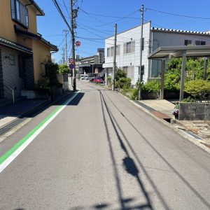 売土地｜金沢市小坂町｜建築条件なし｜小学校、中学校ともに徒歩圏内の好立地！