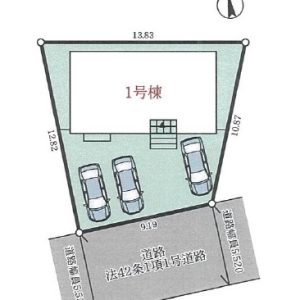 新築一戸建て｜小松市扇町 １号棟｜4LDK物件・2024年9月完成｜省エネ・高耐震の安心・安全性能！