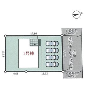 新築一戸建て｜かほく市木津 １号棟｜4LDK物件・2024年11月完成｜省エネ・高耐震の安心・安全性能！