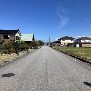 売地｜黒部市天神新　南向きで日当たり良好！黒部市補助金対象エリア