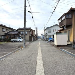 富山市不二越町|駐車場としての利用もおすすめ・利便性の良い住宅地
