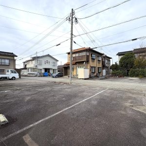 富山市不二越町|駐車場としての利用もおすすめ・利便性の良い住宅地