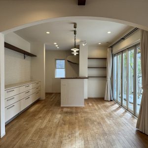 富山市経堂｜オスカーホーム施工のシンプル＆ナチュラルな住まい♪2台駐車可